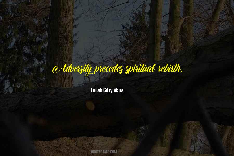 Spiritual Rebirth Quotes #1768643