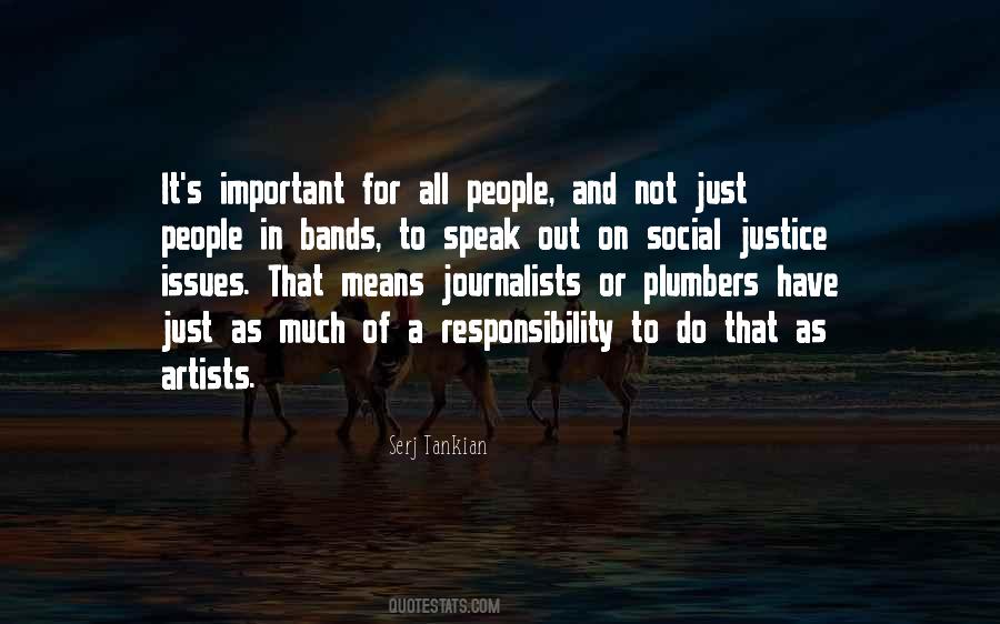 Quotes About Social Justice Issues #1250264