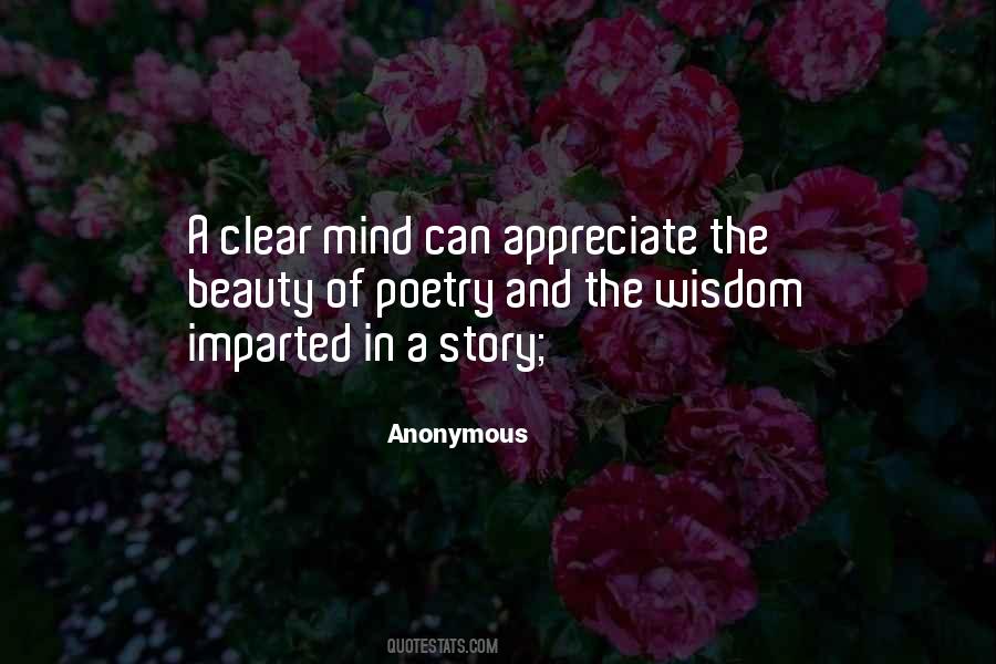 Appreciate Beauty Quotes #1045678
