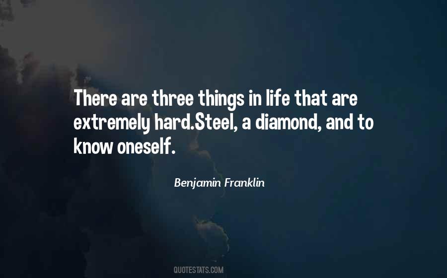 Quotes About Three Things In Life #393064