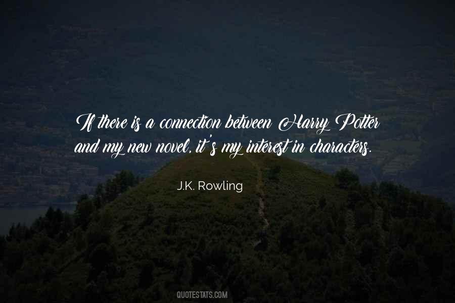 Characters In A Novel Quotes #102892