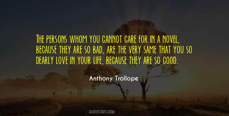Characters In A Novel Quotes #1037167