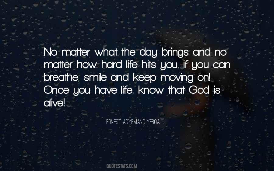 Quotes About Hard Times And God #284871