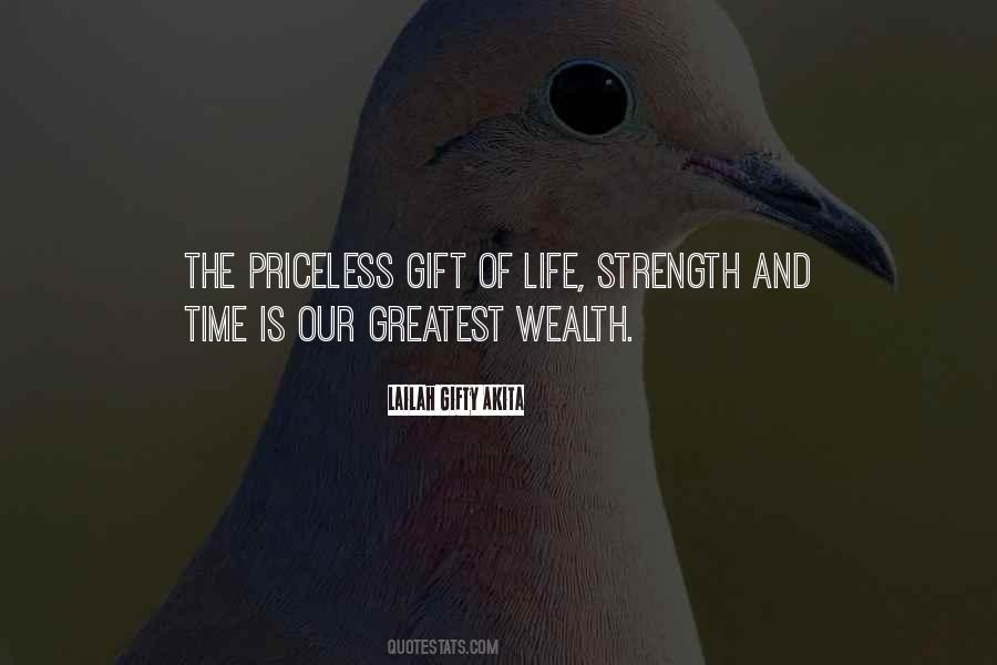 Greatest Wealth In Life Quotes #1728791