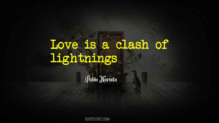 Quotes About Lightnings #1789779