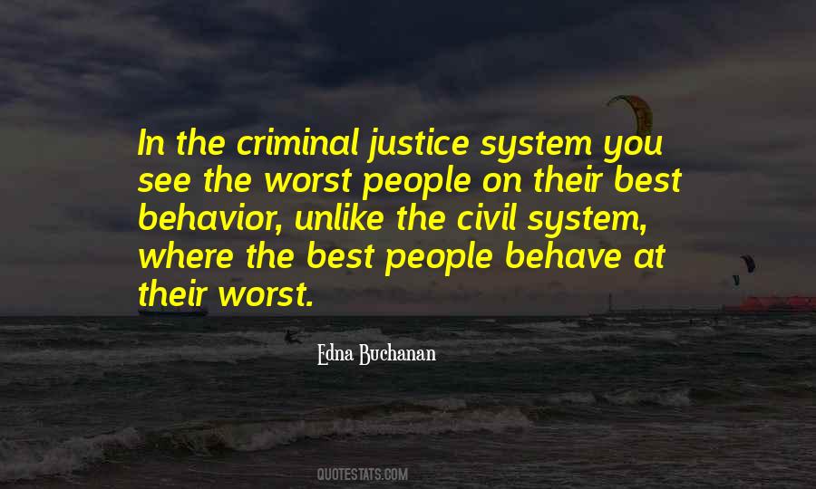 Quotes About The Justice System #49089