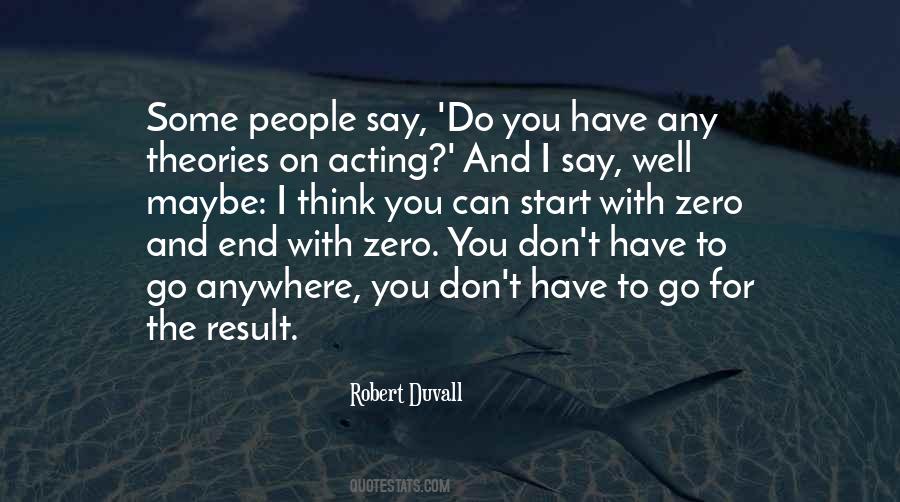 On Acting Quotes #1792177