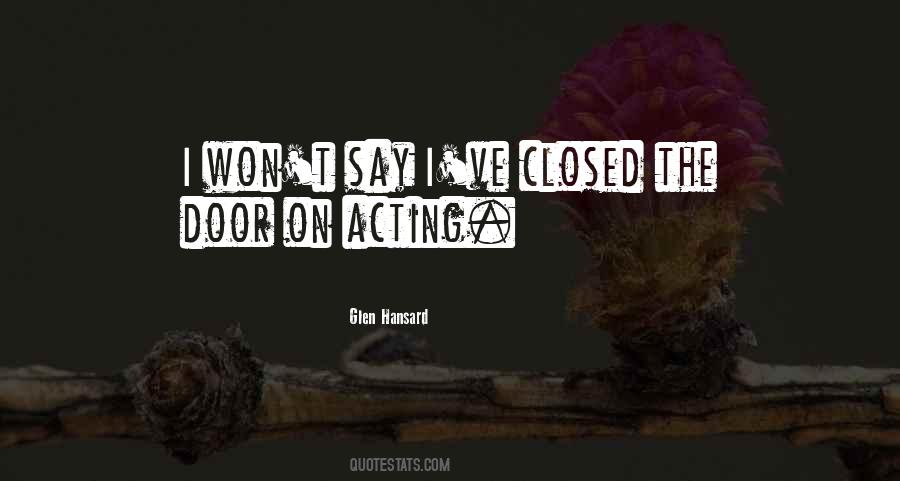 On Acting Quotes #235109