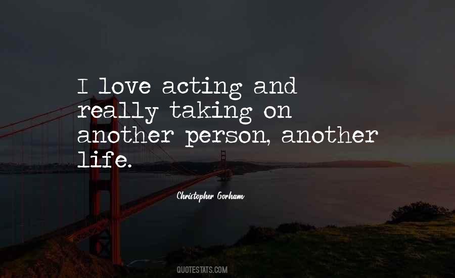 On Acting Quotes #25211