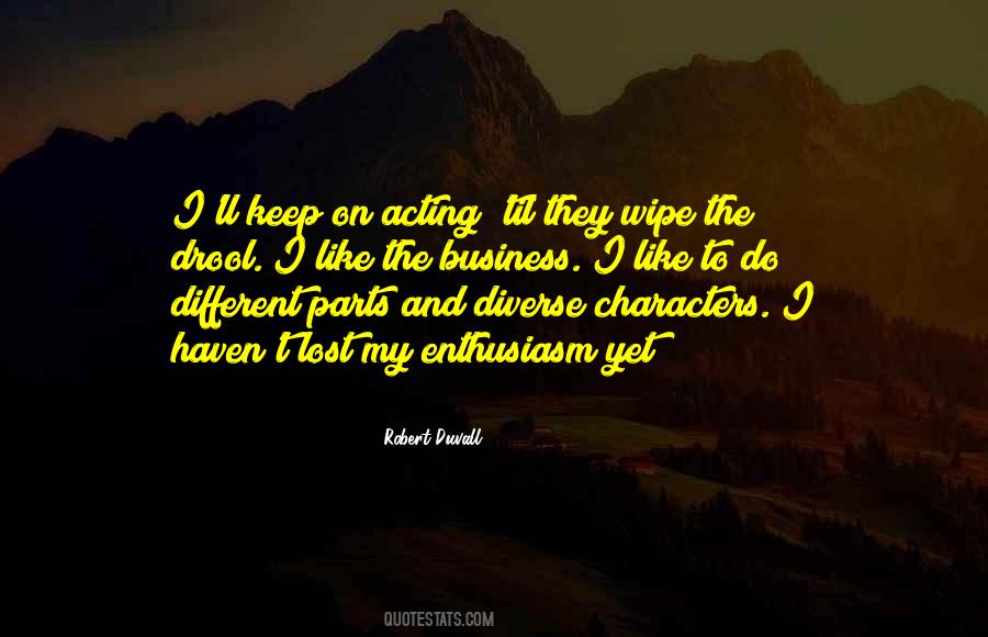 On Acting Quotes #597318