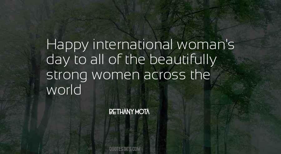 International Women Quotes #394375