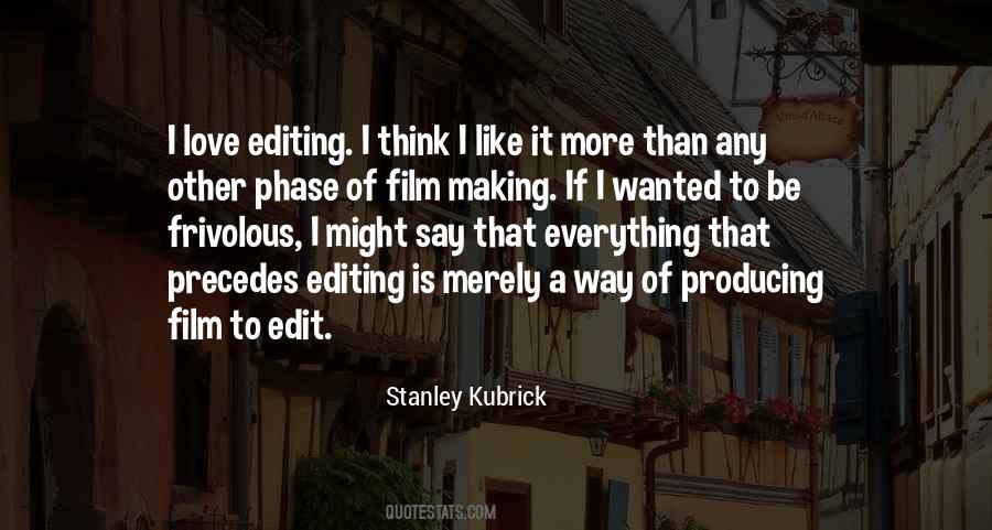 Quotes About Kubrick #1035189