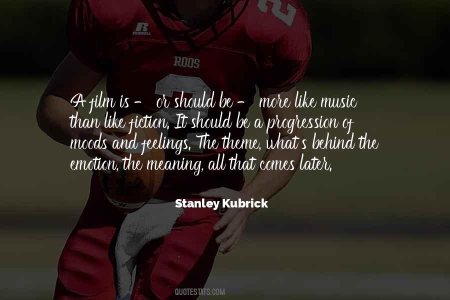Quotes About Kubrick #288341