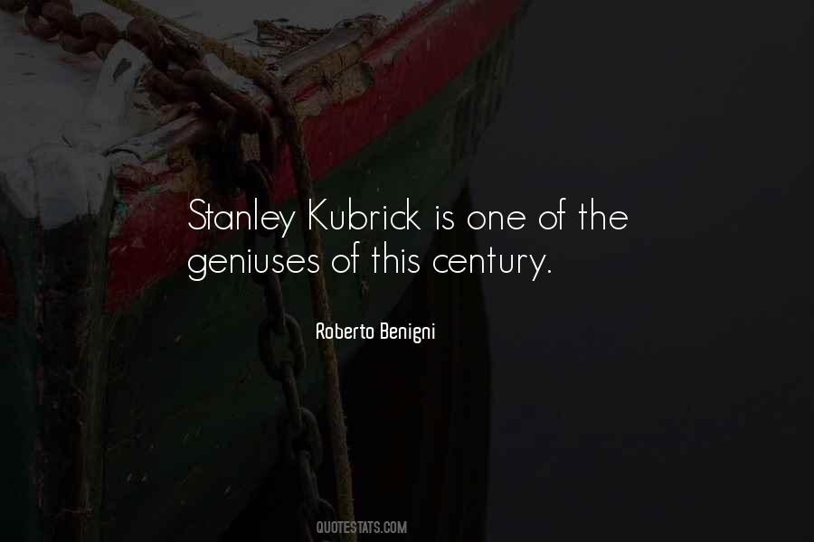 Quotes About Kubrick #654597