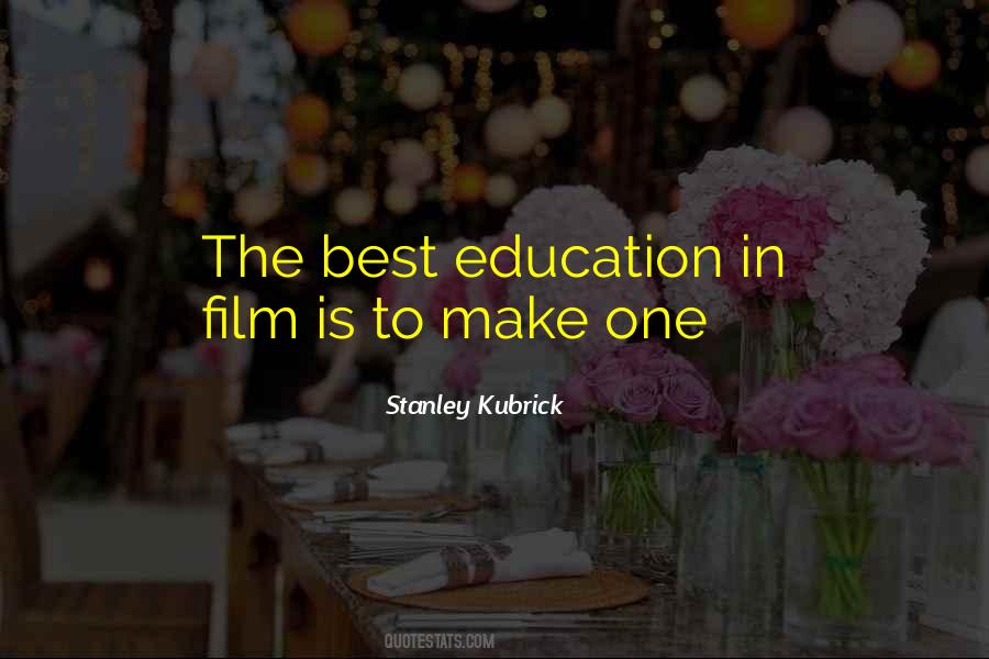 Quotes About Kubrick #741848