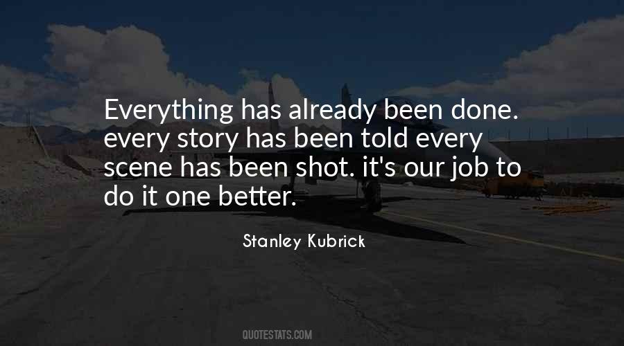 Quotes About Kubrick #834133