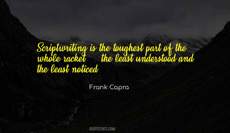 Quotes About Scriptwriting #237584