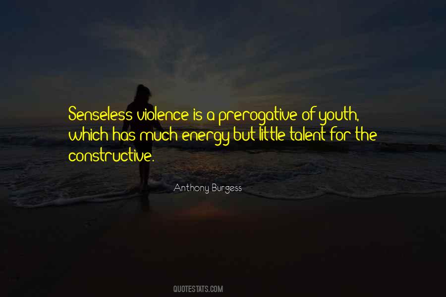 Quotes About Youth Violence #1677136