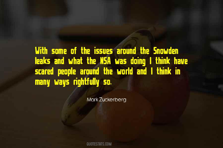Issues Around The World Quotes #1284536