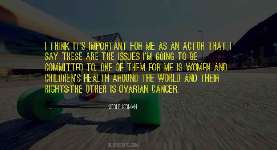Issues Around The World Quotes #36586