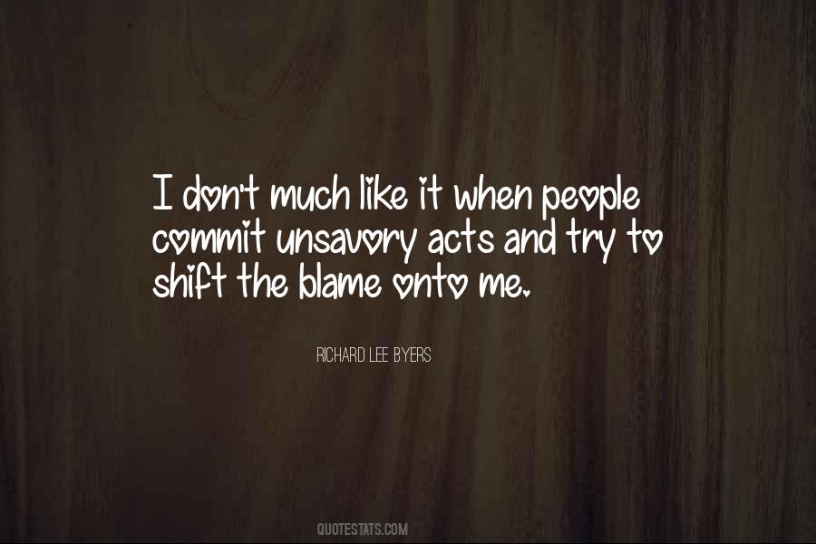 Unsavory People Quotes #1155645