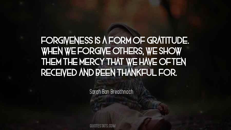 Quotes About Forgiveness And Mercy #287070