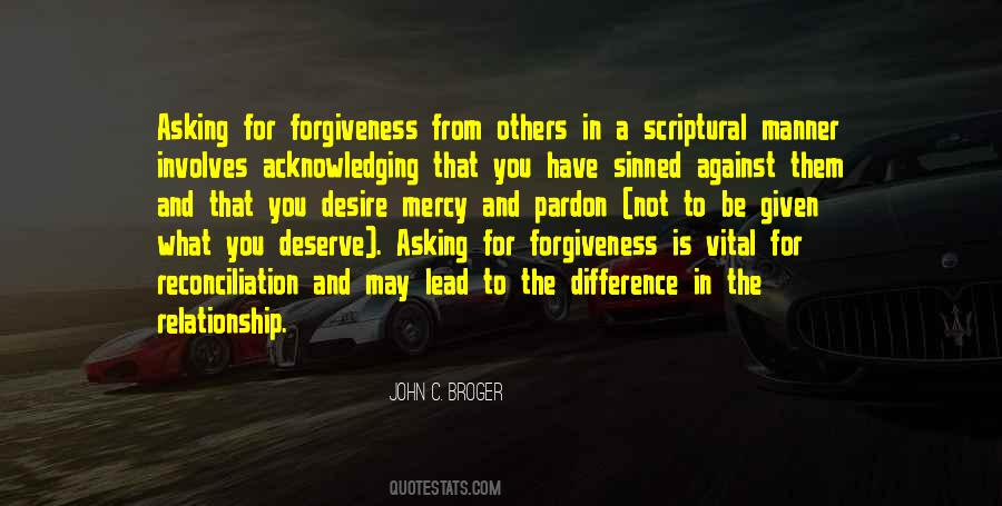 Quotes About Forgiveness And Mercy #819309