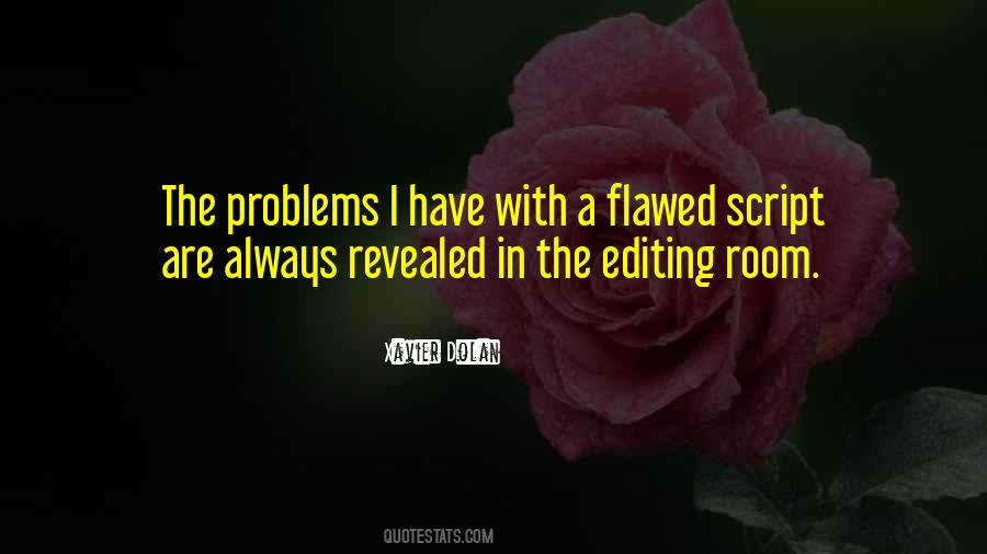 Quotes About Script Editing #92180