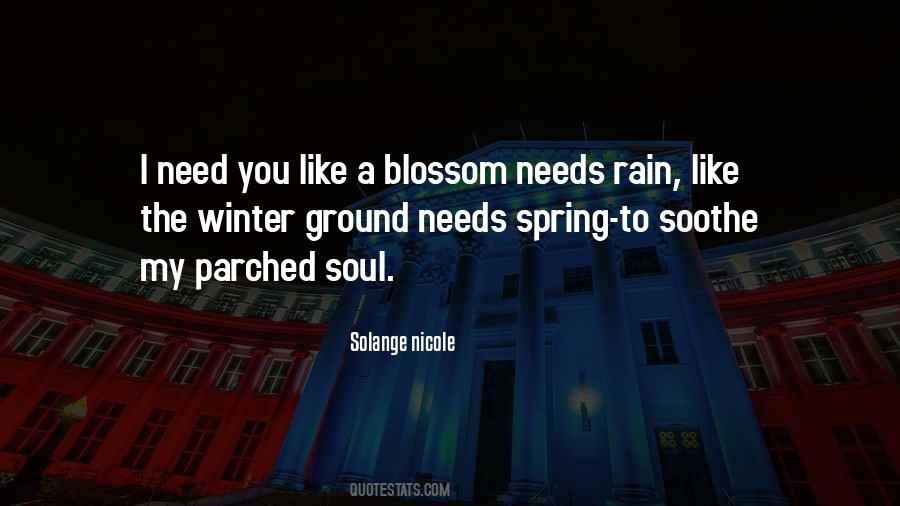 Quotes About Spring Rain #1625056