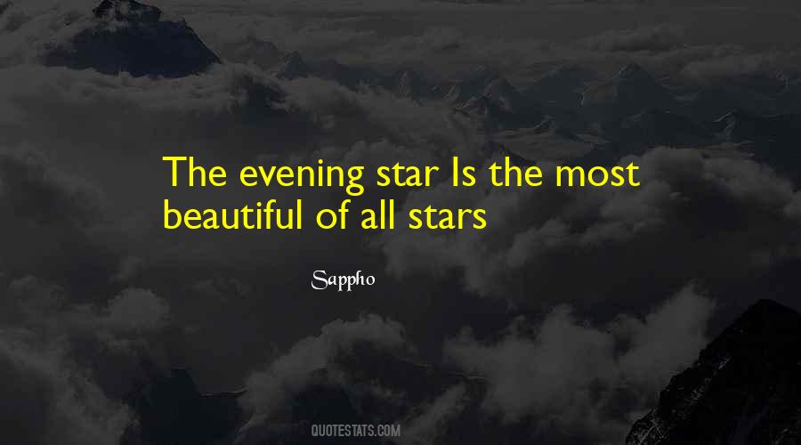 Quotes About Evening Star #241542