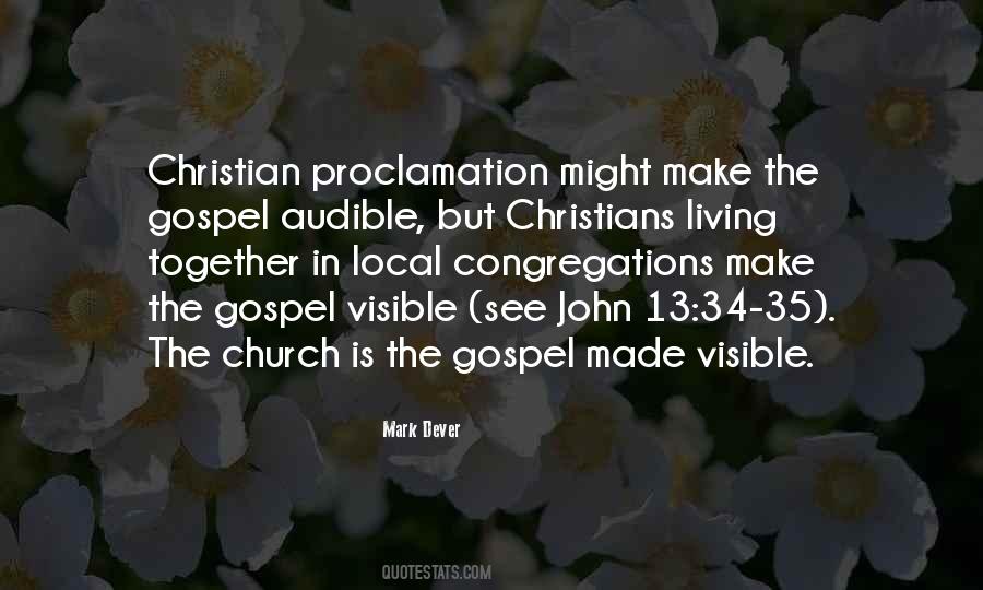 Quotes About Church Congregations #652884