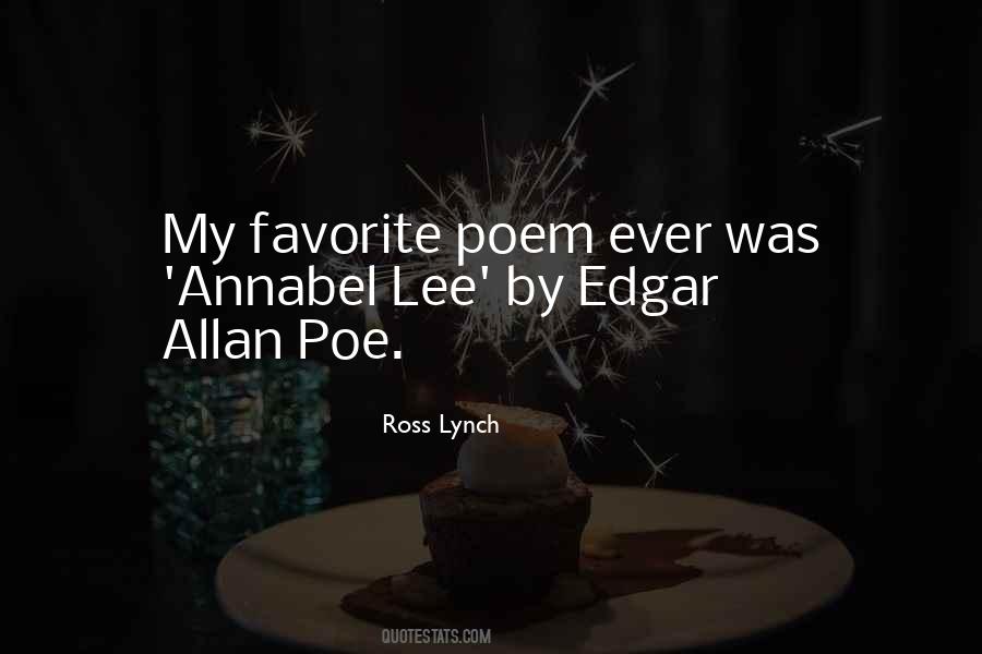 Quotes About Annabel Lee #233752