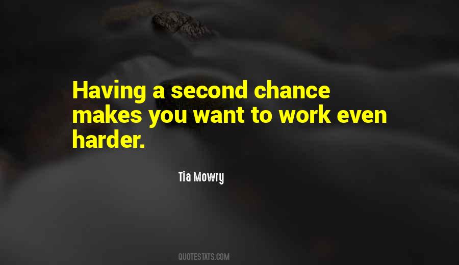 Quotes About Second Chance #1430272