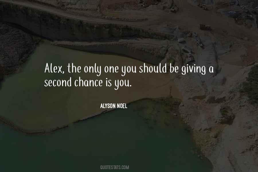 Quotes About Second Chance #1742845