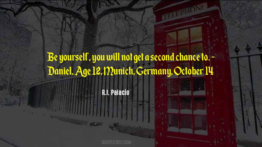 Quotes About Second Chance #1799598