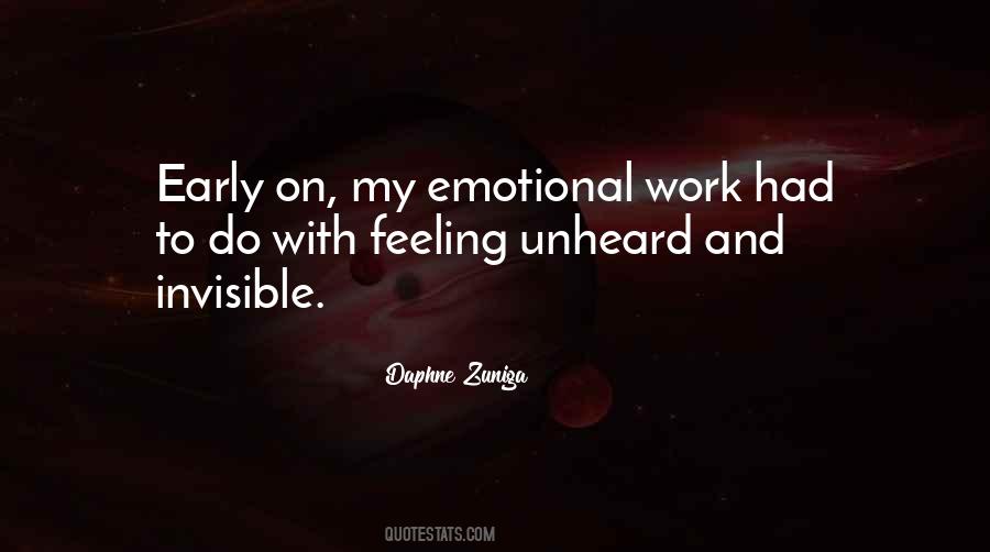 Quotes About Feeling Unheard #298623