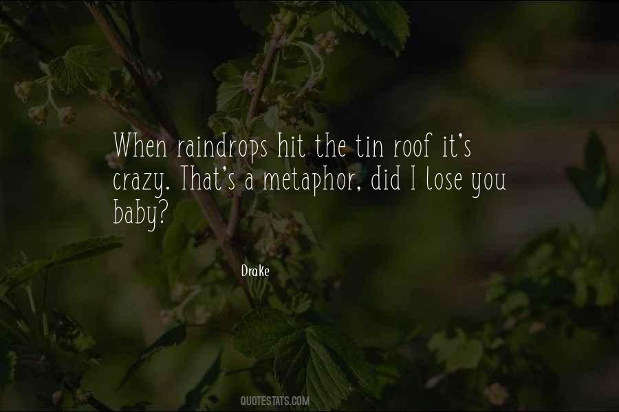 Quotes About Raindrops #1219561