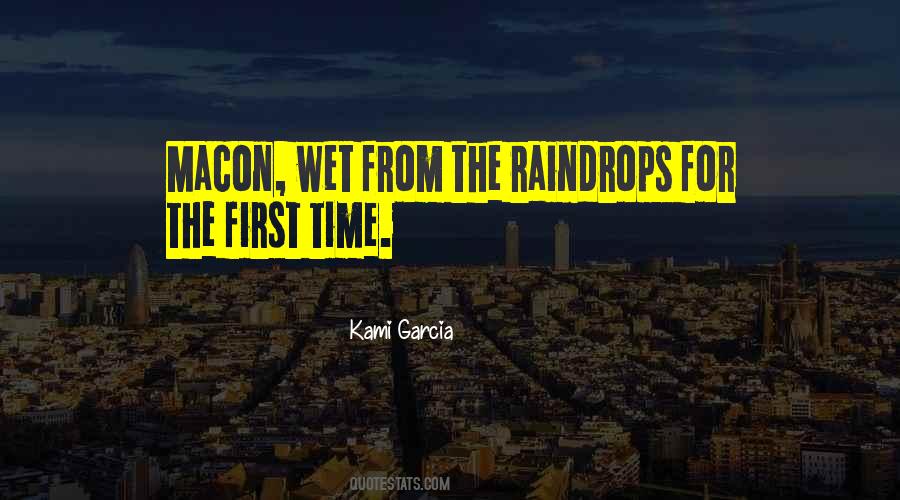 Quotes About Raindrops #1241864