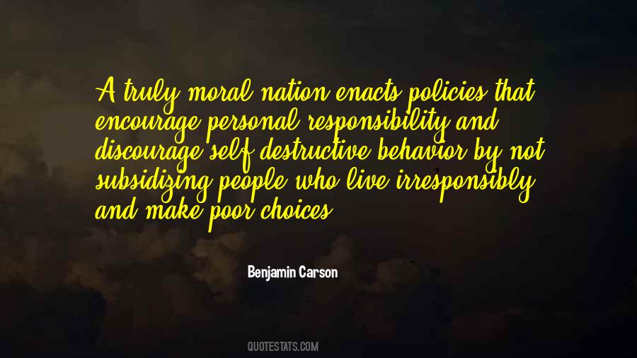 Moral Behavior Quotes #427758