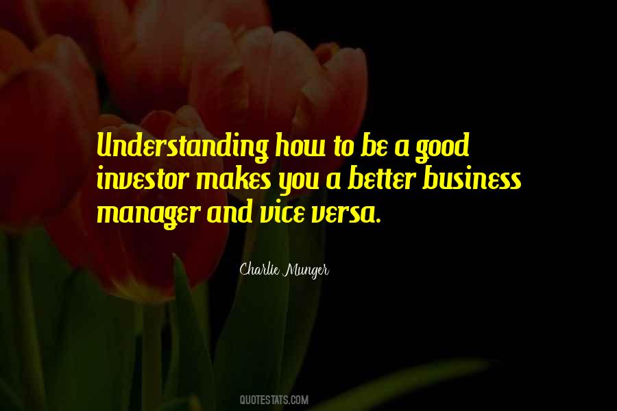 Quotes About What Makes A Good Manager #417494