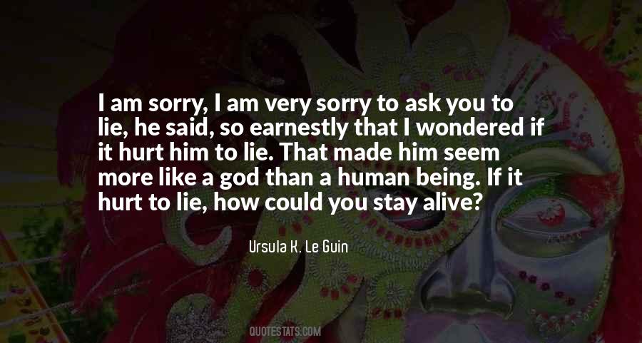 Quotes About I Am Sorry #1440848