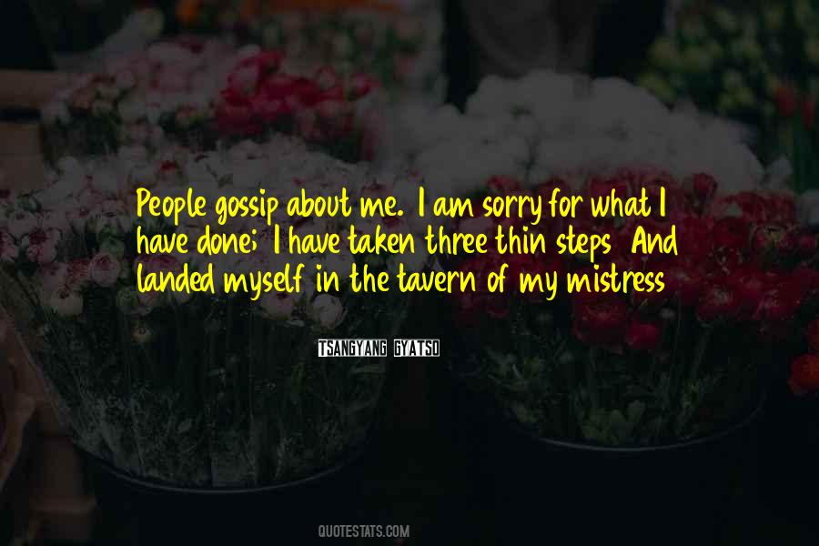 Quotes About I Am Sorry #294805