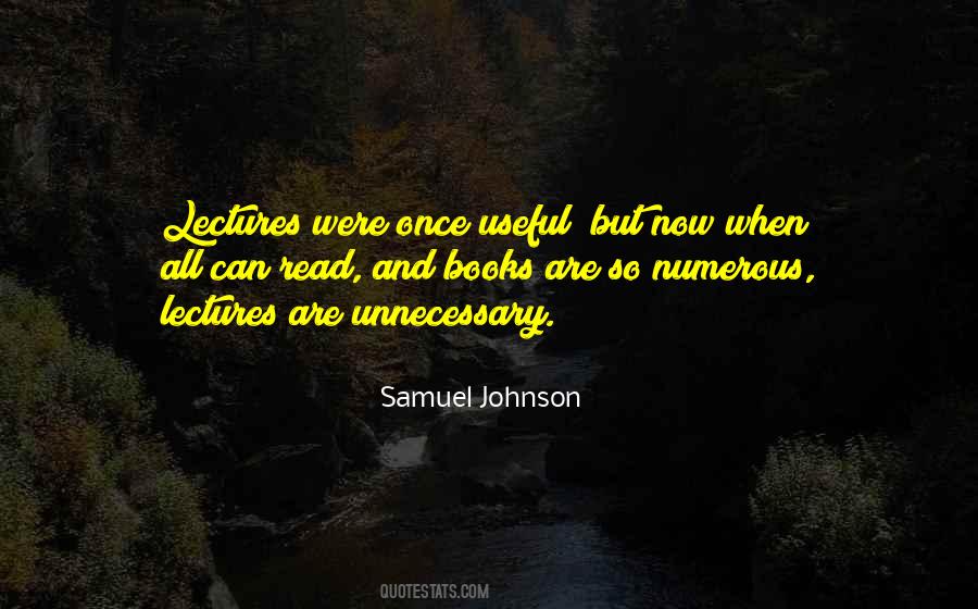 Quotes About Lectures #881112