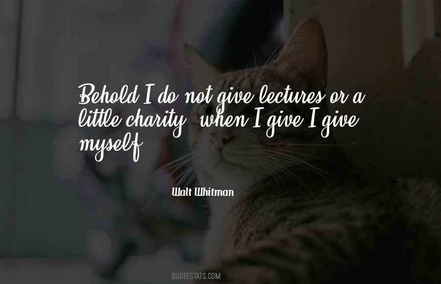 Quotes About Lectures #911285