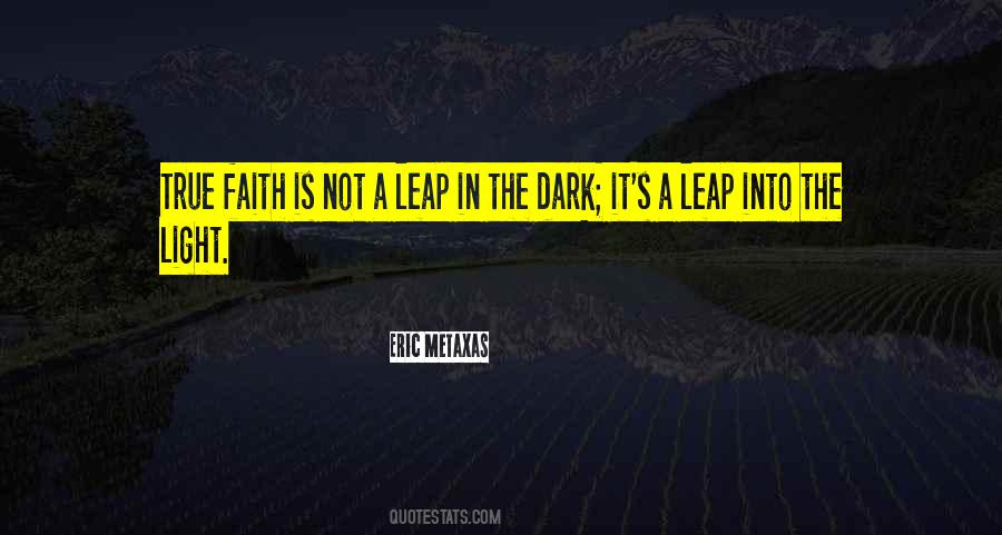 Leap In Faith Quotes #1284643