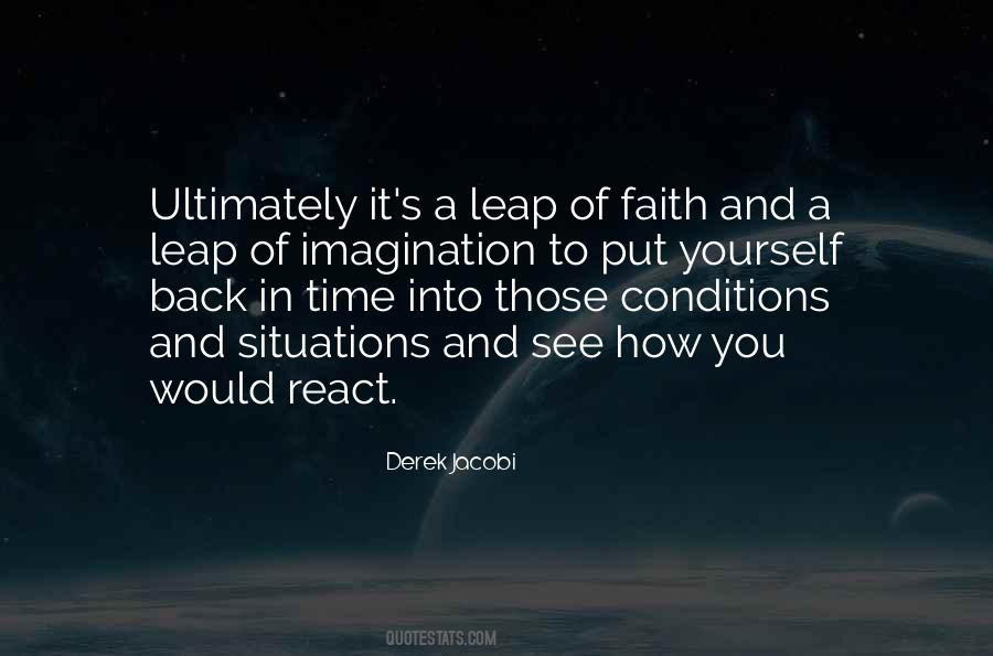 Leap In Faith Quotes #974186