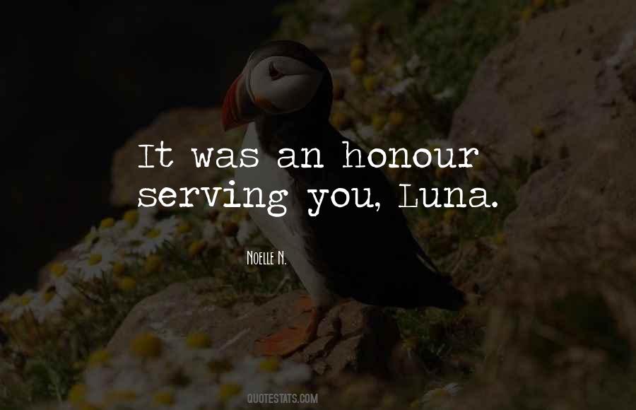 Quotes About Luna #191329