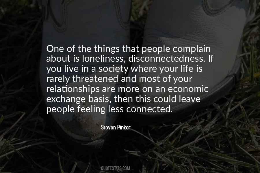 Feeling Connected Quotes #1195314