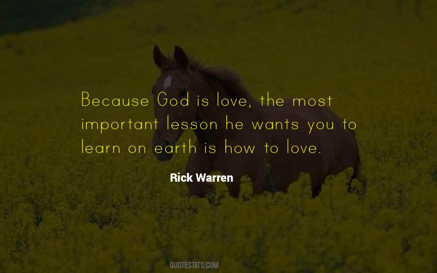 Love Is The Lesson Quotes #1220163