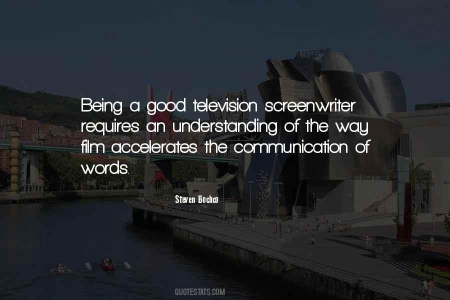 Quotes About Screenwriter #1087012